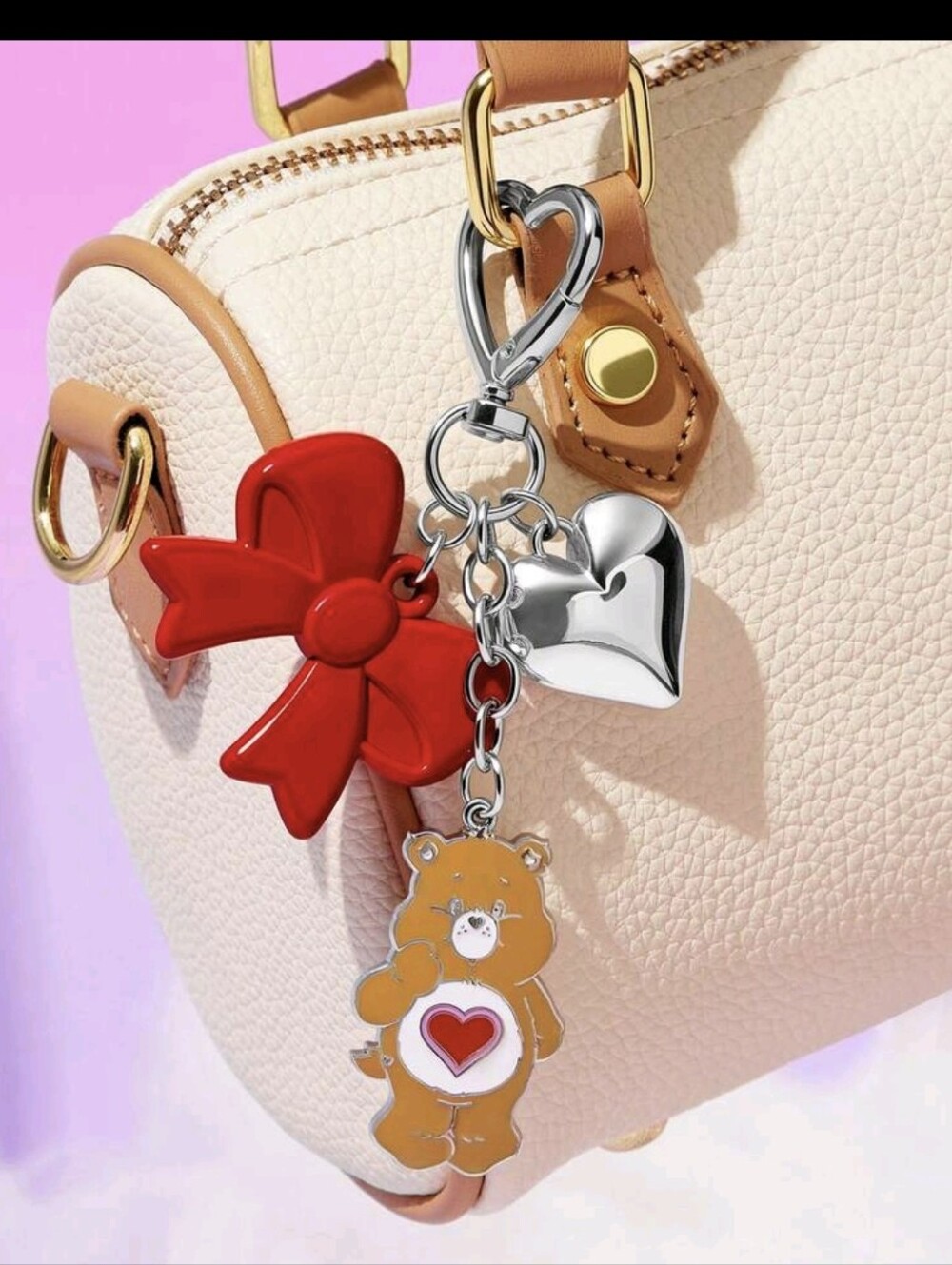 Care Bears Bag Charm/ Keychain NEW